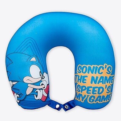 Almofada de Pescoço Sonic: Conforto e Estilo!