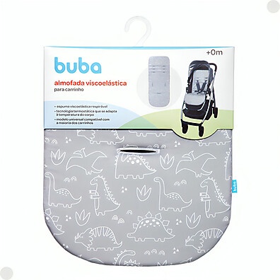 Almofada para Carrinho Buba Dino: Conforto e Segurança para o Seu Bebê