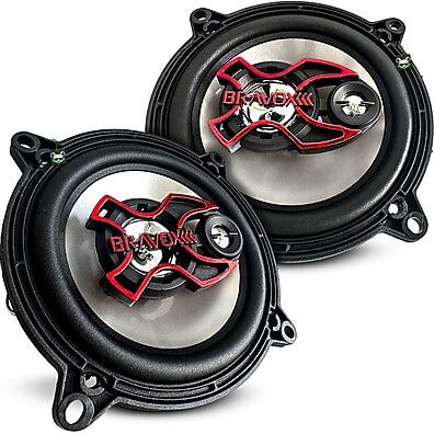Alto Falante Triaxial 5" Bravox B3X50X 100W RMS