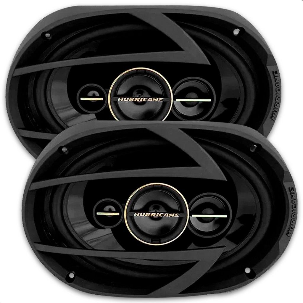 Alto Falante Triaxial 6x9” Hurricane: Potência e Qualidade!