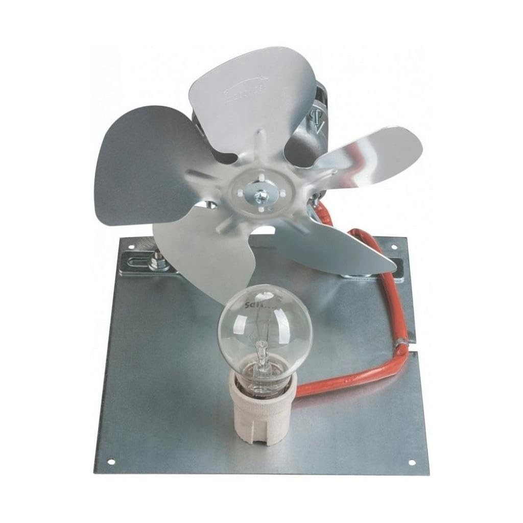 Exaustor 25cm Turbão para Churrasqueira de Alvenaria com Soquete – Potência e Conforto no seu Churrasco