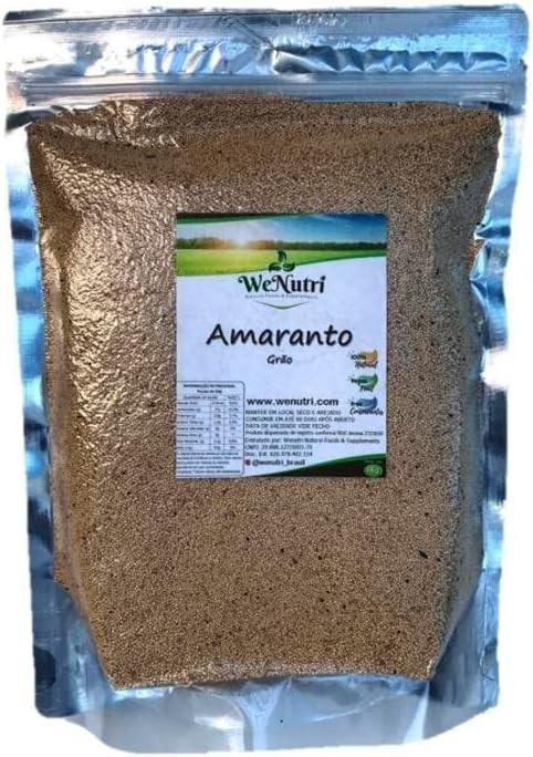 Amaranto em Grãos Premium 1kg Wenutri