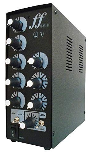 Amplificador e Setorizador de Som Ambiente 5 Canais Independentes: Controle Total do Seu Áudio!