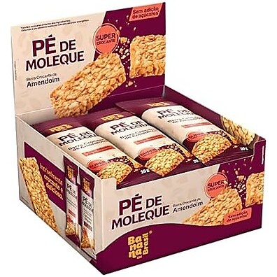 Levitta Crocante Amendoim: 16 Barras 20g - Energia Natural