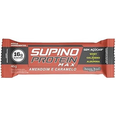 Display Supino Protein Amendoim Caramelo Max 9 Unid