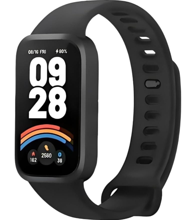 Relógio Inteligente Mi Band 9 (Global) Preto: Sua Vida Ativa com Estilo e Tecnologia AMOLED