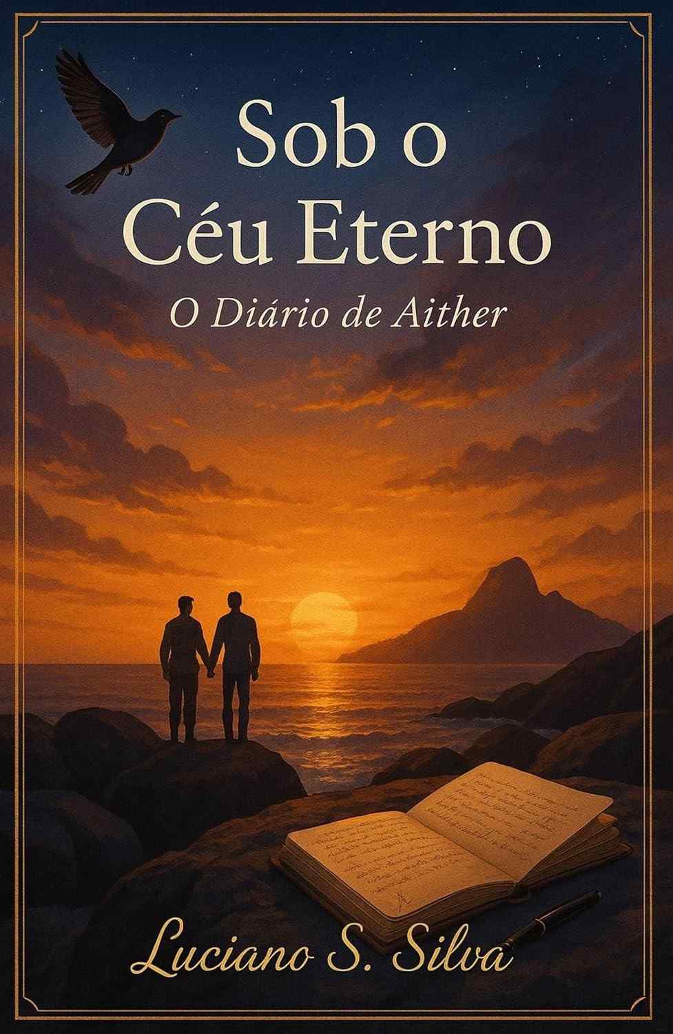 Sob o Céu Eterno: O Diário de Aither - Romance Espiritual Sobre Amor e Resistência