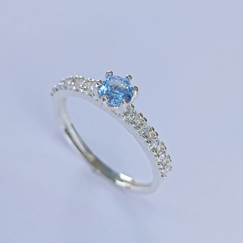 Anel de Noiva em Prata 925 Solitário – Elegância e Qualidade