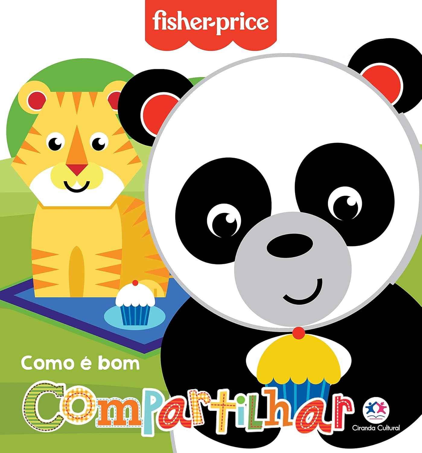 Fisher-Price - Como é Bom Compartilhar | Livro Infantil com Histórias de Animais