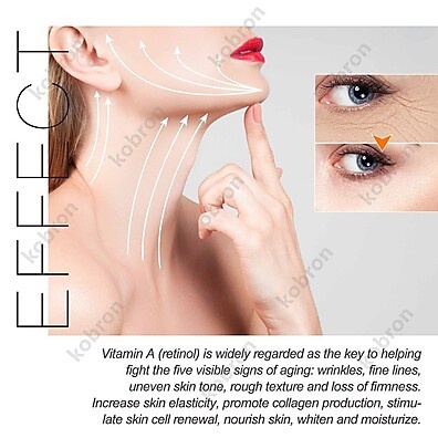 Retinol Creme Facial: Hidratação e Clareamento Anti-Envelhecimento