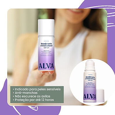 Desodorante Kristall 70 ml: Natural, Vegano e Antibacteriano