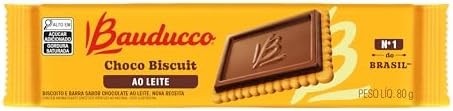 ChocoBiscuit Chocolate ao Leite Bauducco 80g