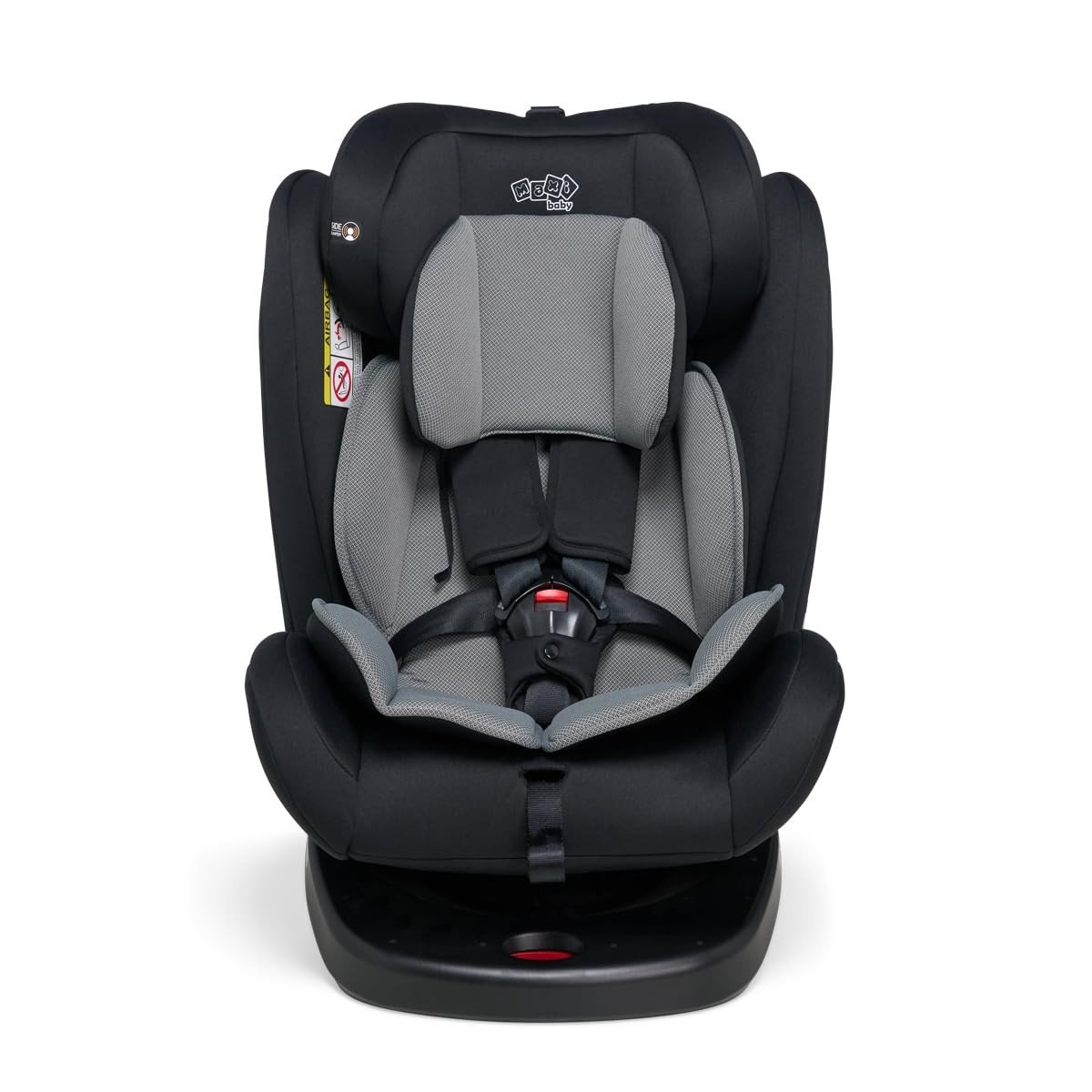Cadeira de Carro Infantil Eternity 360º Maxi Baby: Segurança e Conforto do Nascimento aos 36kg (Cinza)