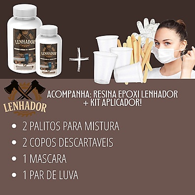 Resina Epóxi Lenhador 300g: Brilho e Resistência em Cada Aplicação