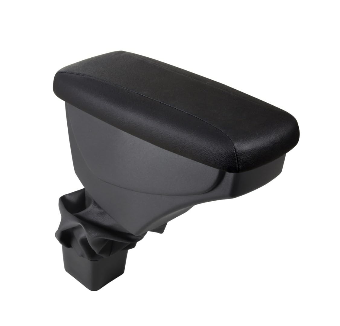 Apoio de Braço Premium Courvin Preto Sem Costura para Nissan Kicks (Todos os Modelos)
