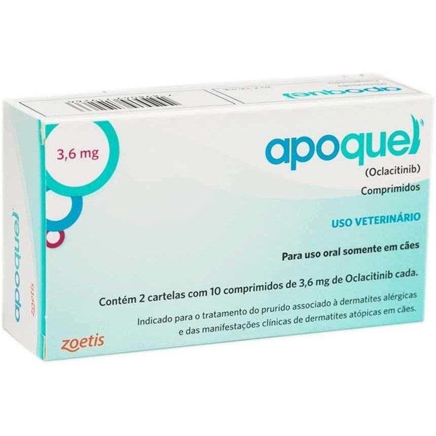 Apoquel 3,6mg: Alívio Rápido da Coceira em Cães