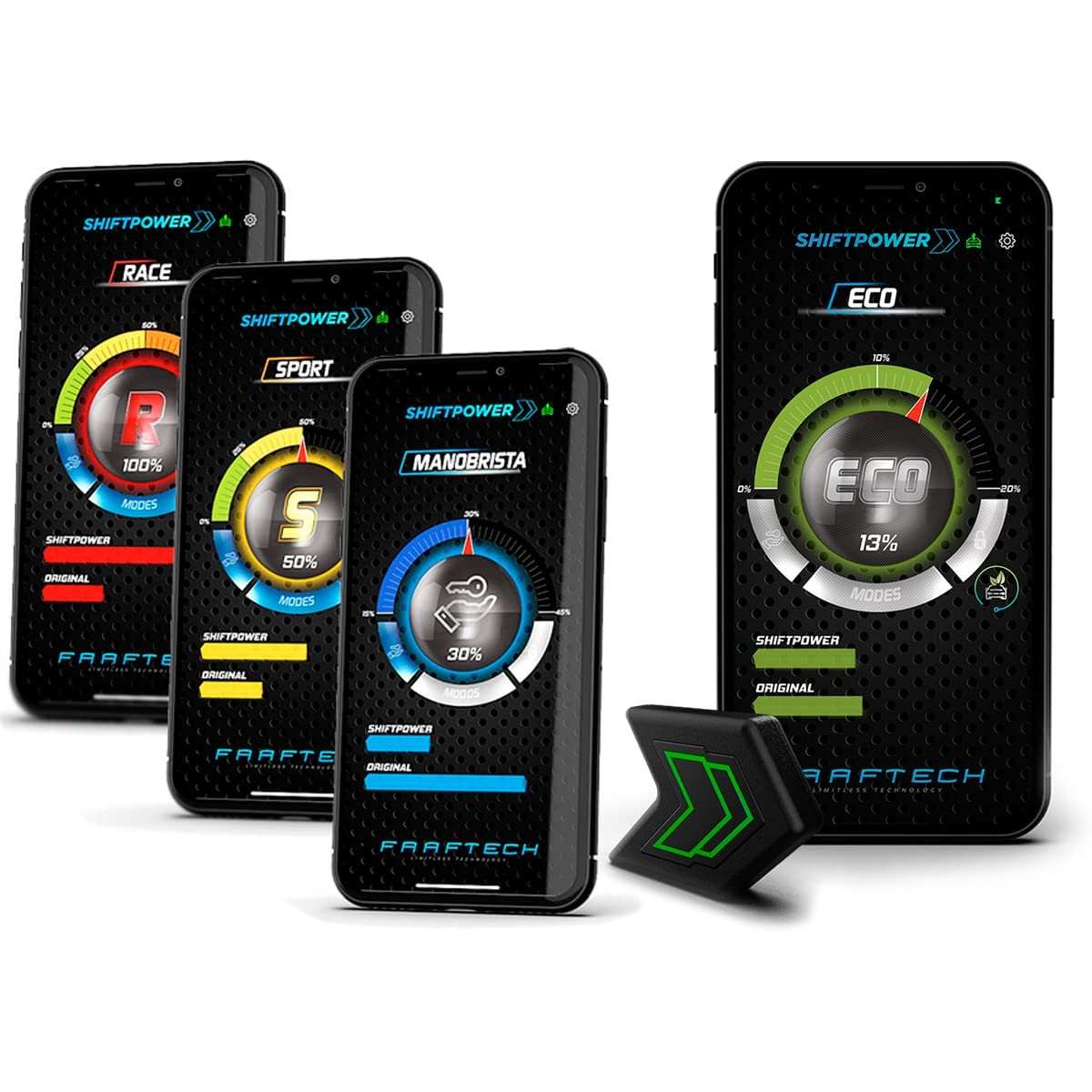 Shiftpower FT-SP02+: Acelerador Bluetooth para Tiggo 7 (2019-2023) com App