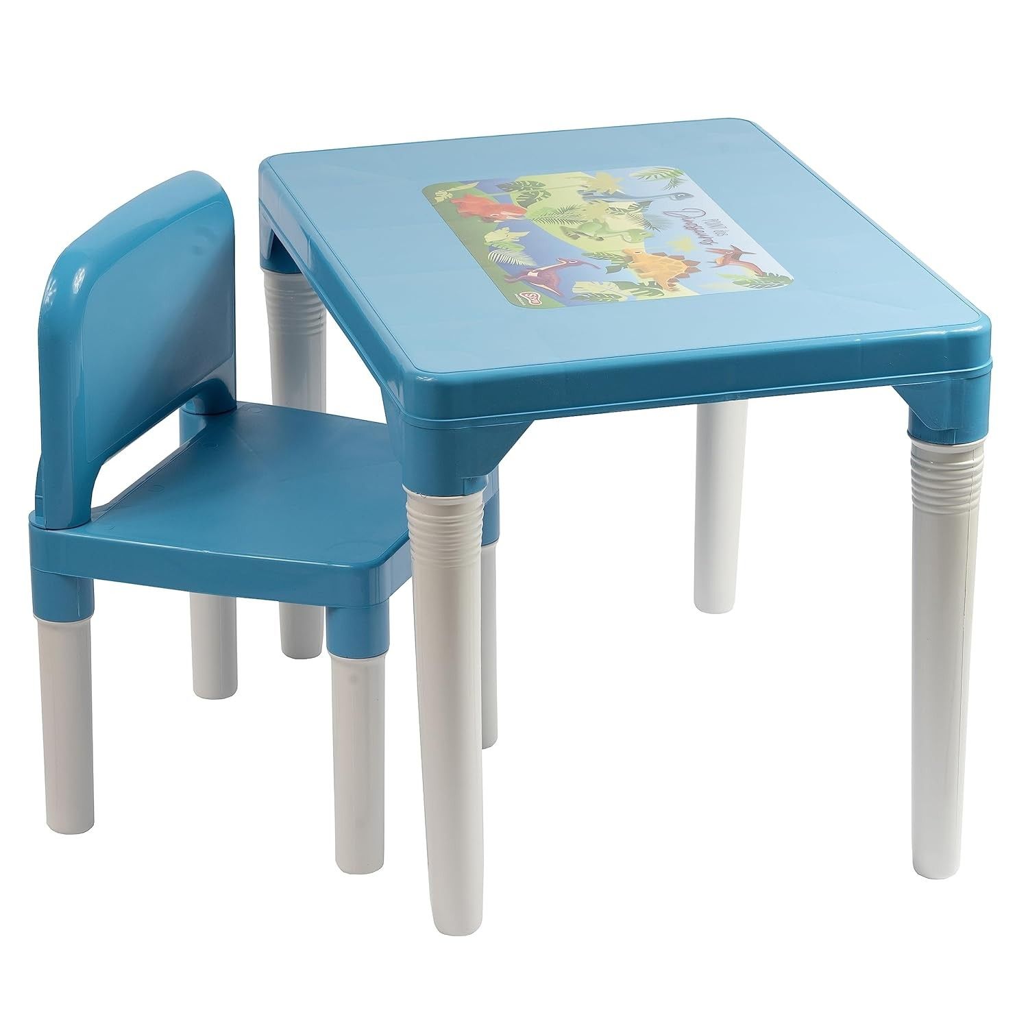 Styll Baby Mesinha com Cadeira Infantil Dinossauro - Brinque e Aprenda com Estilo