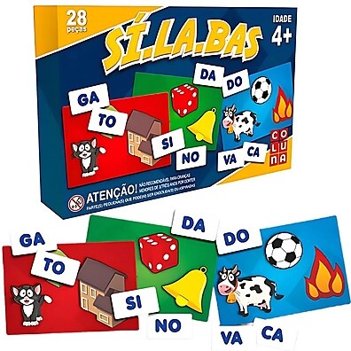 Aprendendo Sílabas: Jogo Divertido para Crianças 🧩