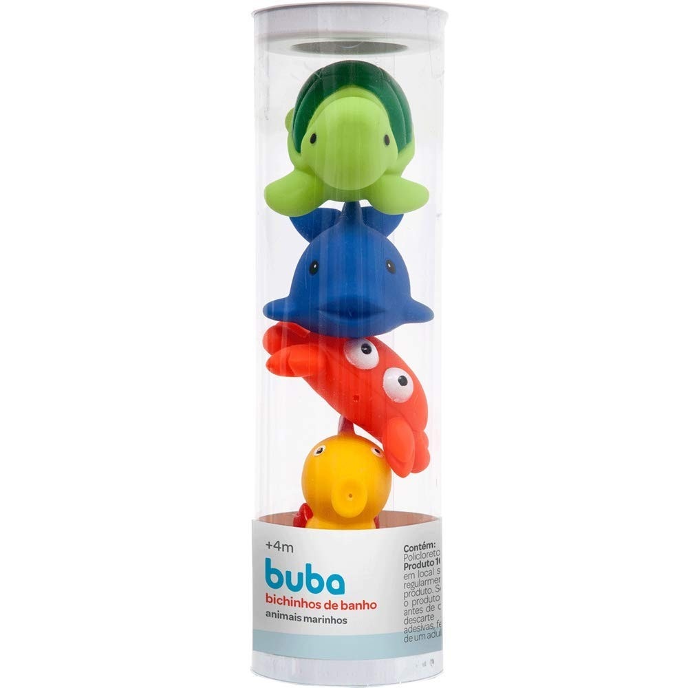 Buba Bichinhos Para Banho Mar Multicor - Diversão Aquática Segura e Colorida