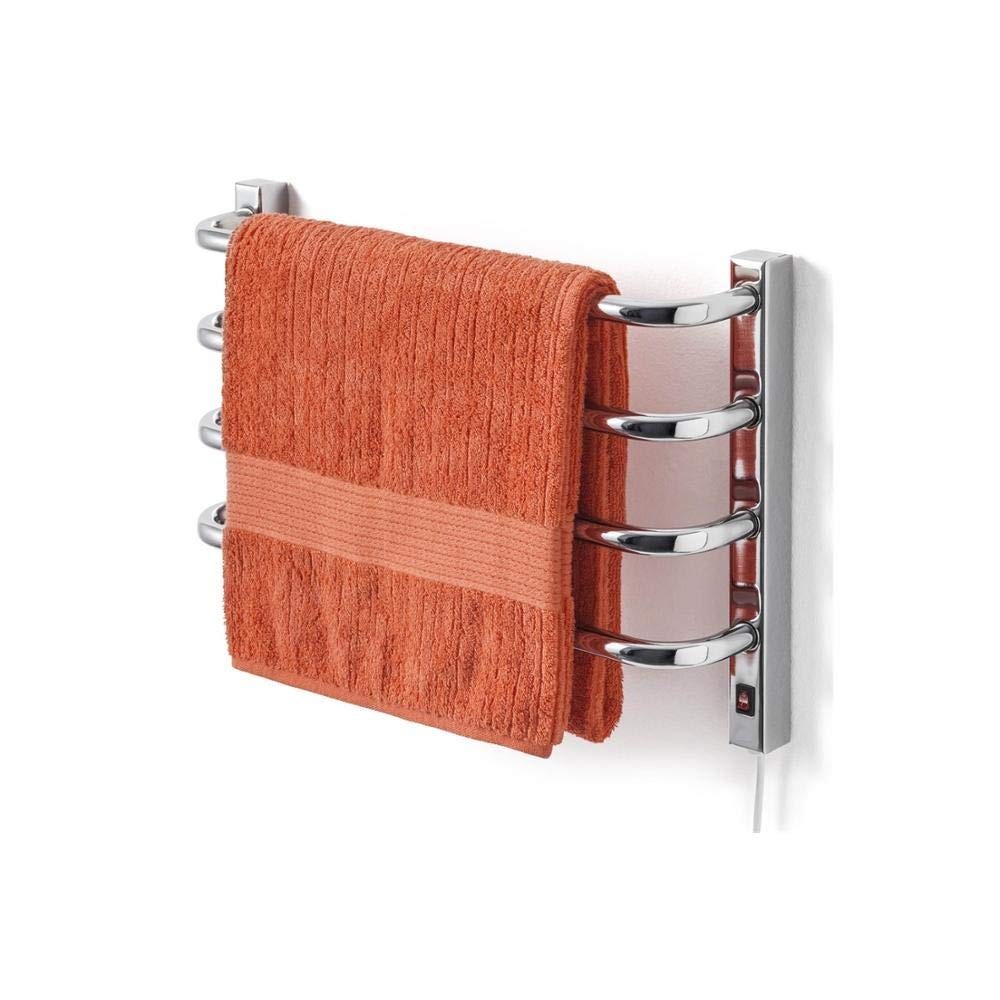 Toalheiro Térmico 110V para 1 Toalha - Fio Lado Direito Cromado | Seca e Aquece com Estilo