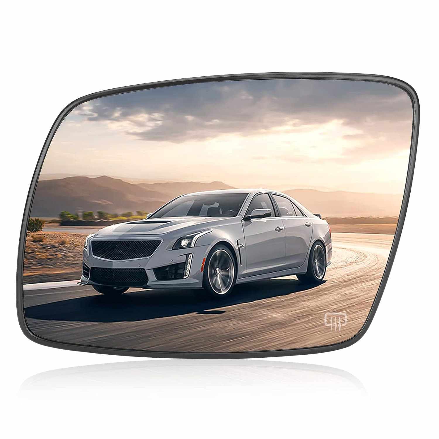 Espelho Retrovisor Lateral Esquerdo Aquecido Dodge Journey 2009-2018 - Reposição OEM 68045693AA
