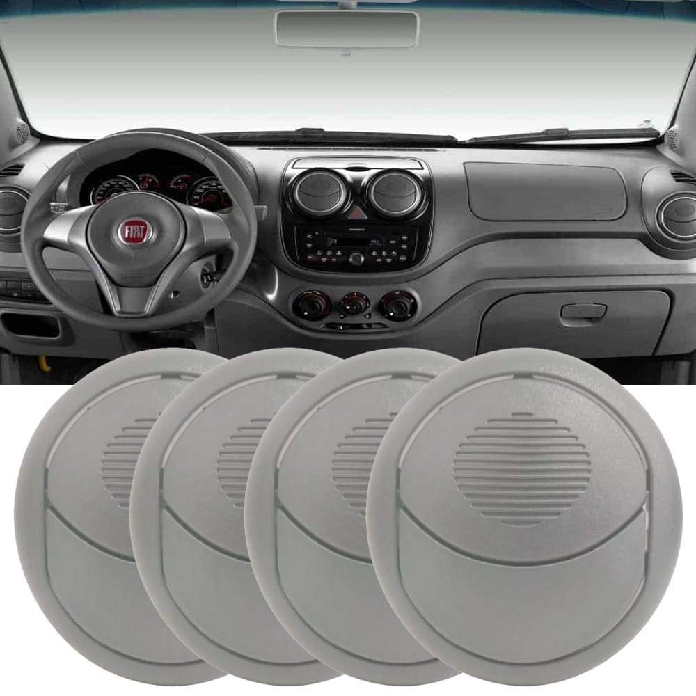 Kit Difusor de Ar Cinza Claro para Palio e Doblo (2012-2018) - Renove o Interior do Seu Carro!