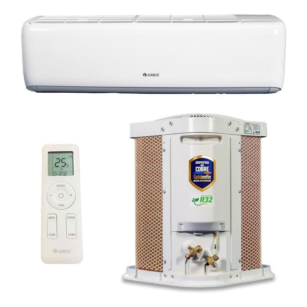 Ar-condicionado Split Inverter 12000 Btus Gree G-top Wi-Fi com Controle por Voz - Quente e Frio