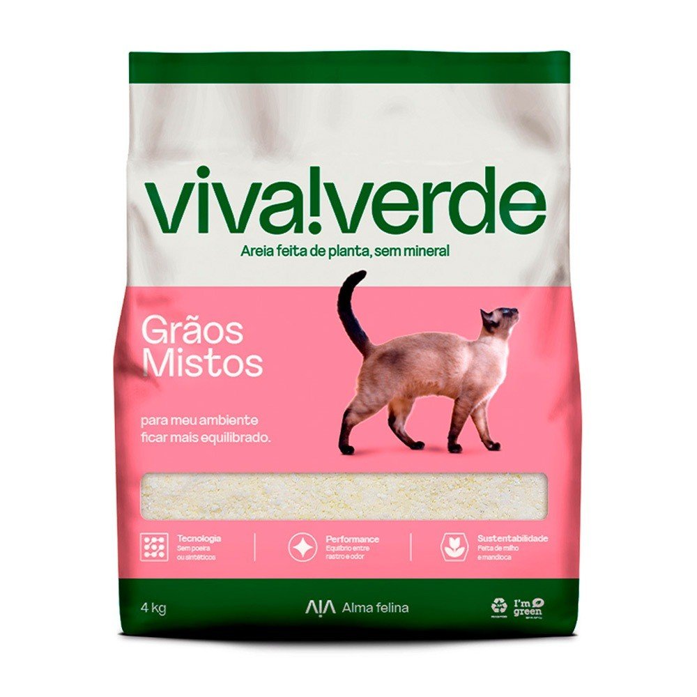 Areia Biodegradável Viva Verde: Fim do Mau Cheiro!