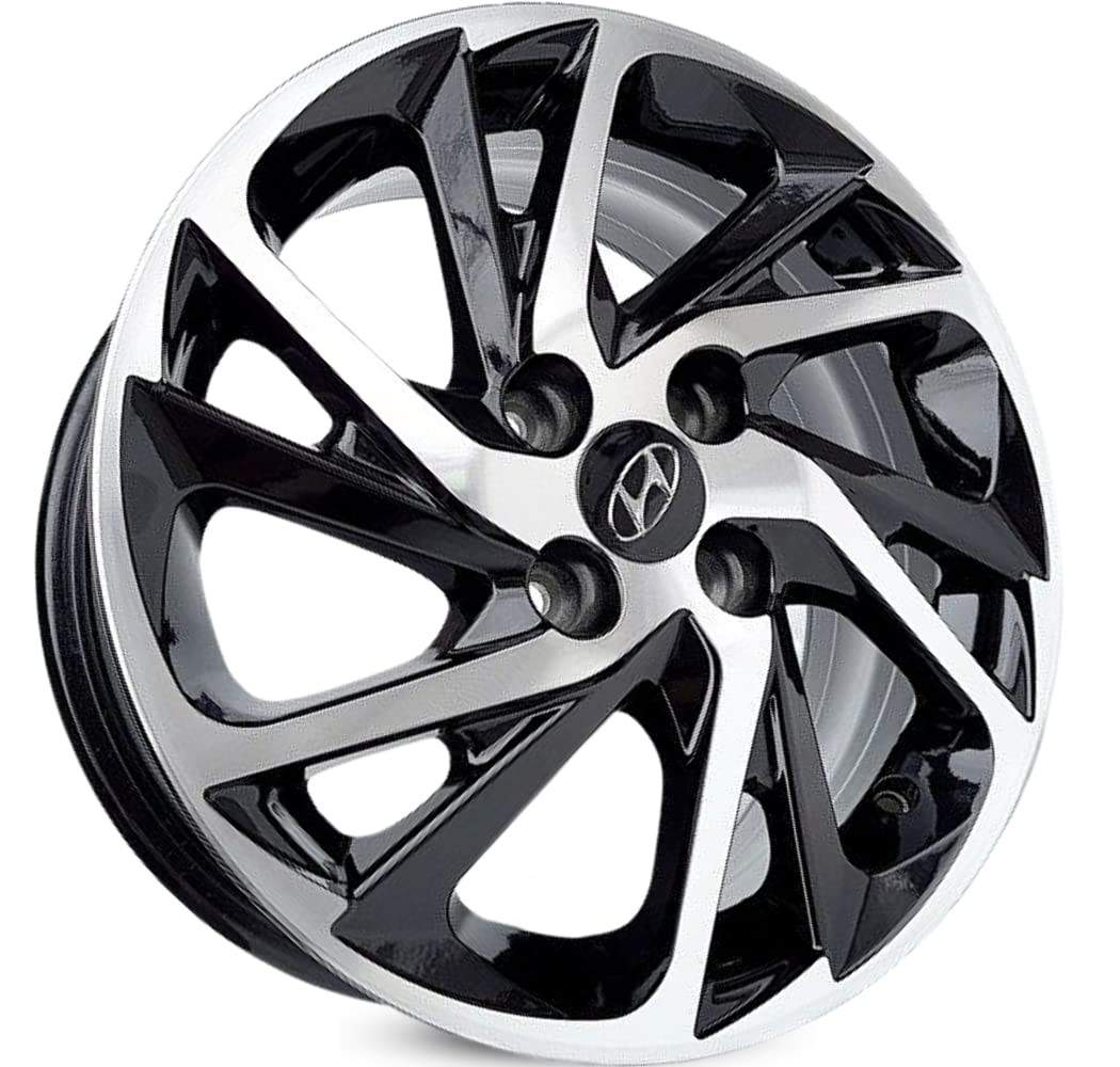 Rodas KR S40 Aro 15 para HB20 (4x100) - Preta Diamantada: Estilo e Performance