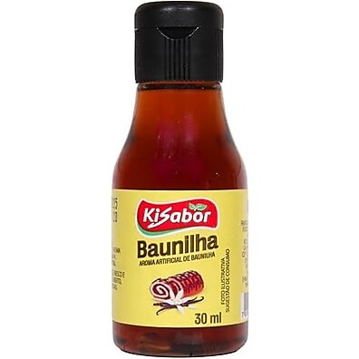 KiSabor Baunilha: Aroma Intenso 30g