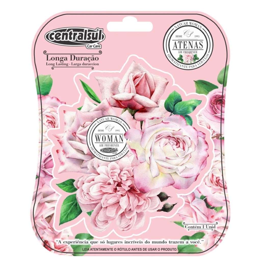 Aromatizante Atenas Woman: Perfume Seu Carro!