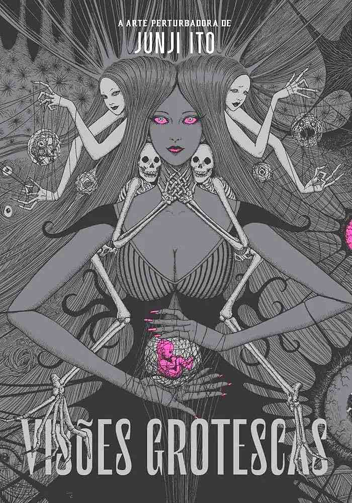 Visões Grotescas: Artbook de Luxo de Junji Ito em Português | Arte Perturbadora