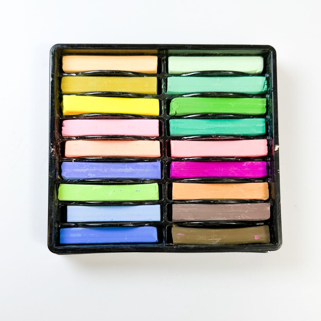 Giz Pastel Neon: Cores Vibrantes para Sua Arte!