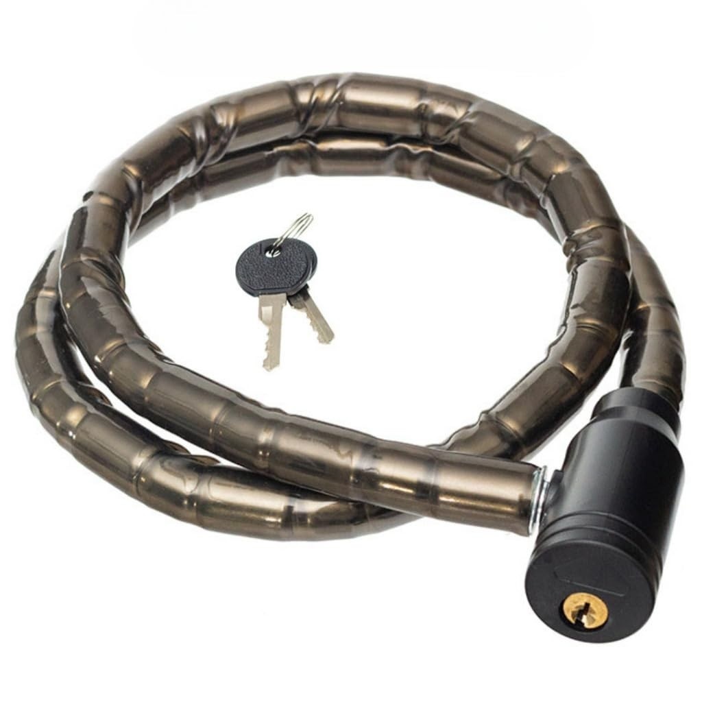 Cadeado Grosso Articulado Anti Furto para Moto e Bicicleta - Segurança Reforçada
