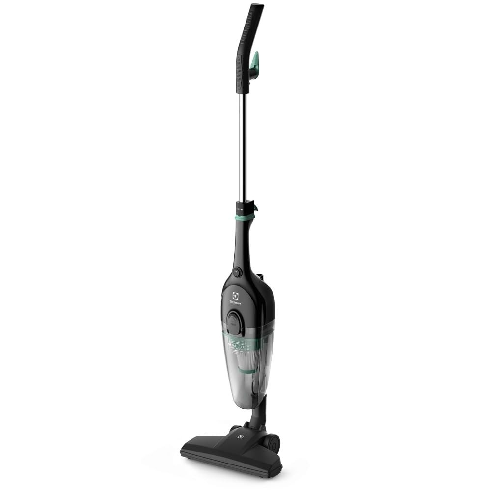 Aspirador Vertical 2 em 1 1100W com Filtro HEPA - Limpeza Potente e Versátil para Casa e Carro