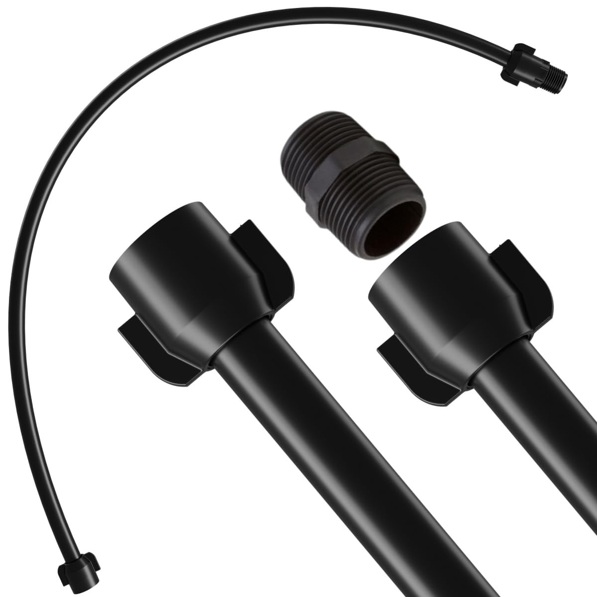 Engate Flexível Astra 40cm 1/2" Preto: Conexão Segura e Durável para sua Descarga