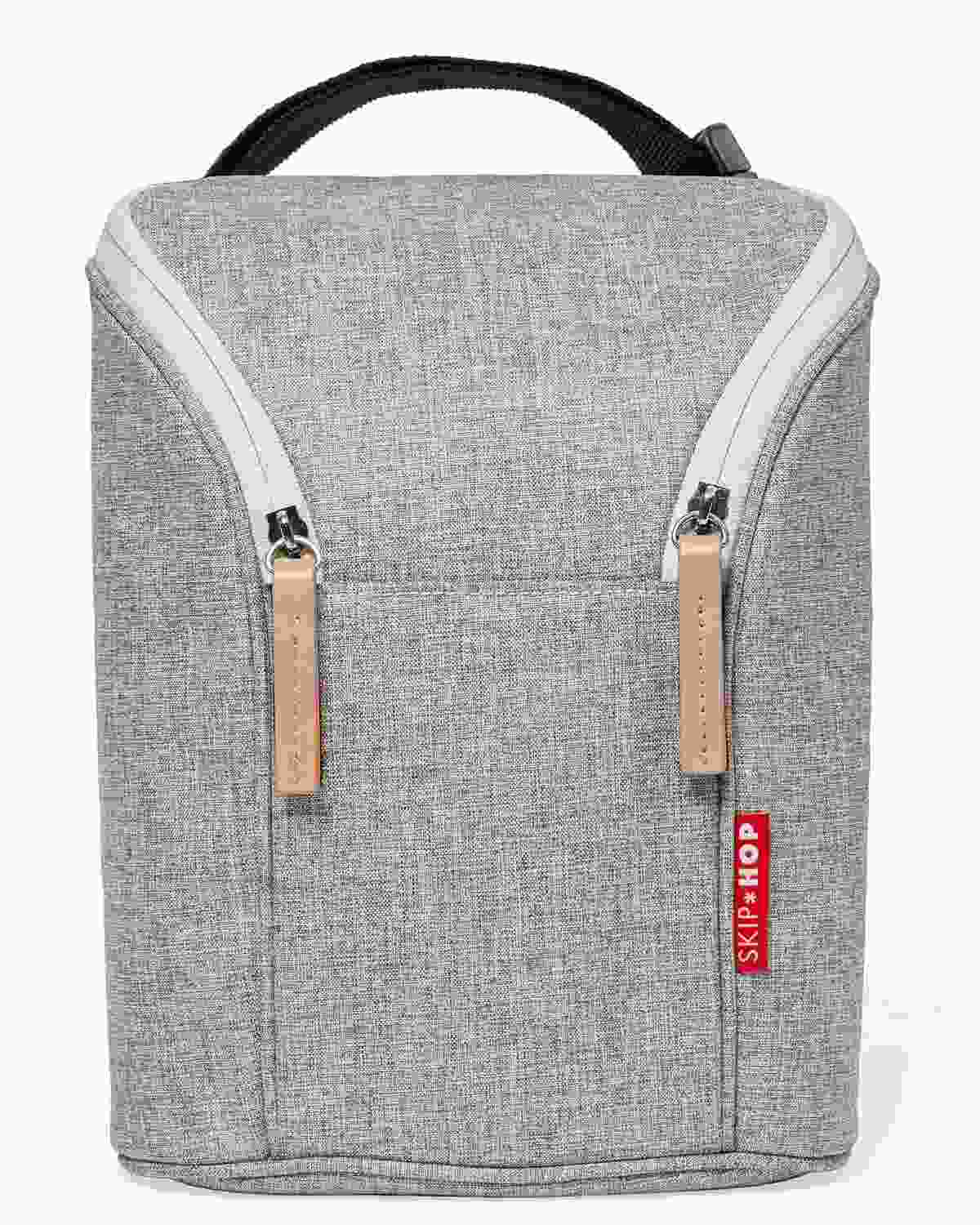 Bolsa Térmica Skip Hop Cinza - Mantenha Bebidas e Alimentos Frescos por Até 4 Horas