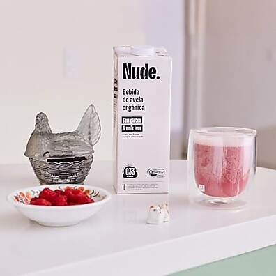 Nude Leite de Aveia Orgânico: Sabor Puro e Natural 1L