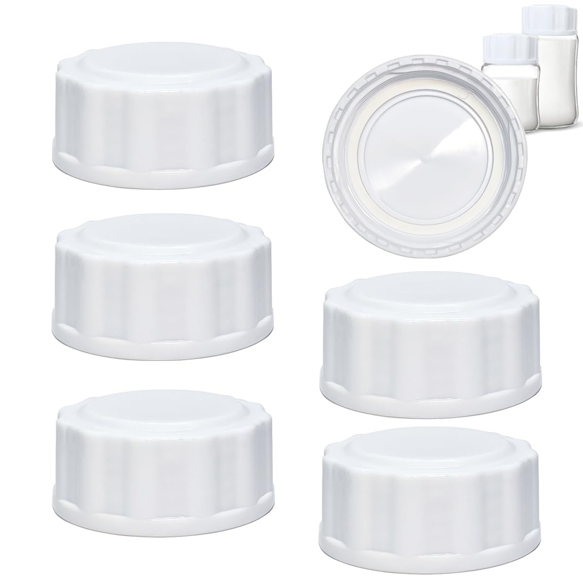 Tampas de Mamadeira Philips Avent - 6 Unidades, Vedação Total, Segurança para Viagem e Armazenamento