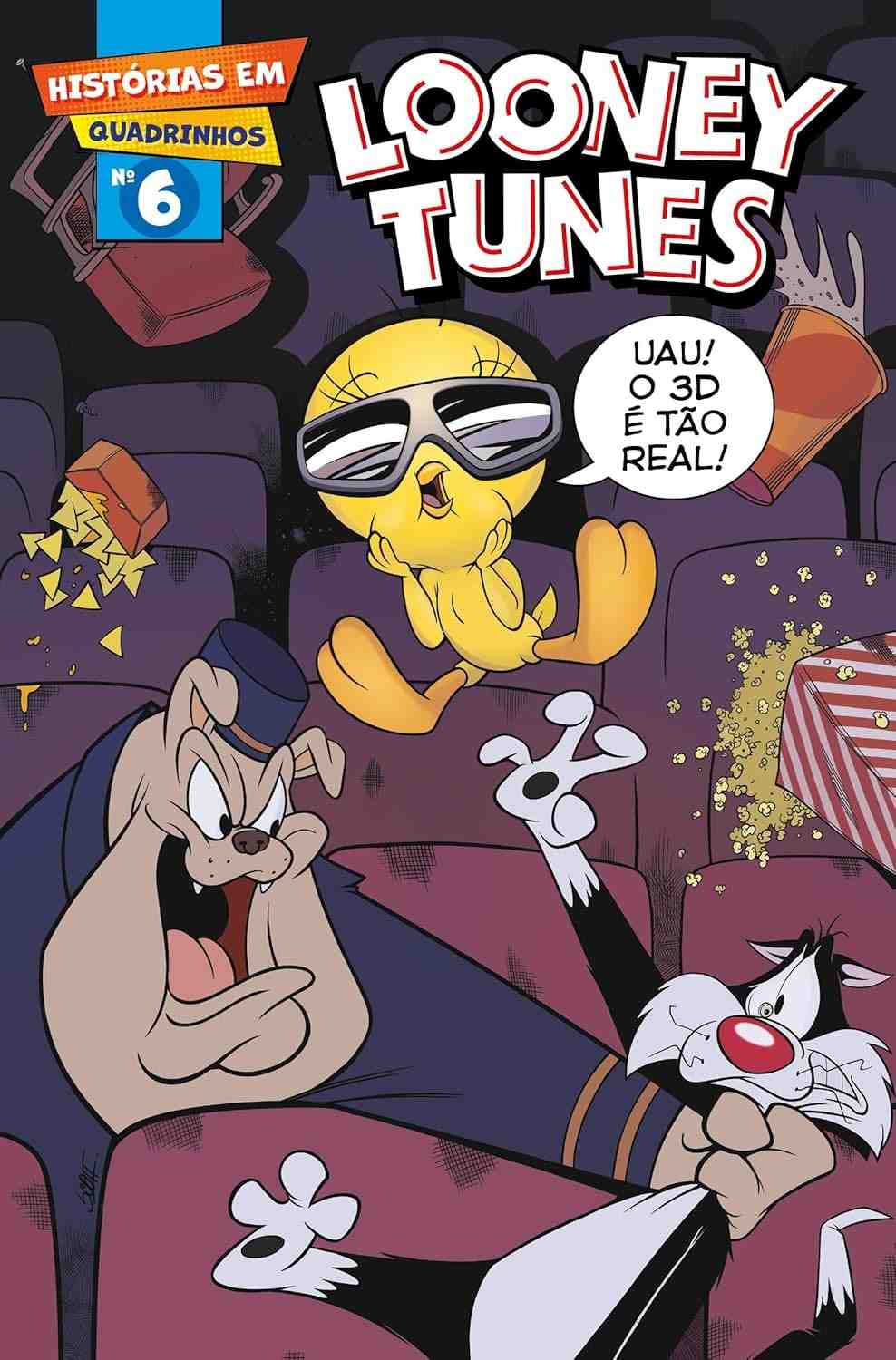 Revista em Quadrinhos Looney Tunes Edição 06: Aventuras Divertidas com Pernalonga e Cia!