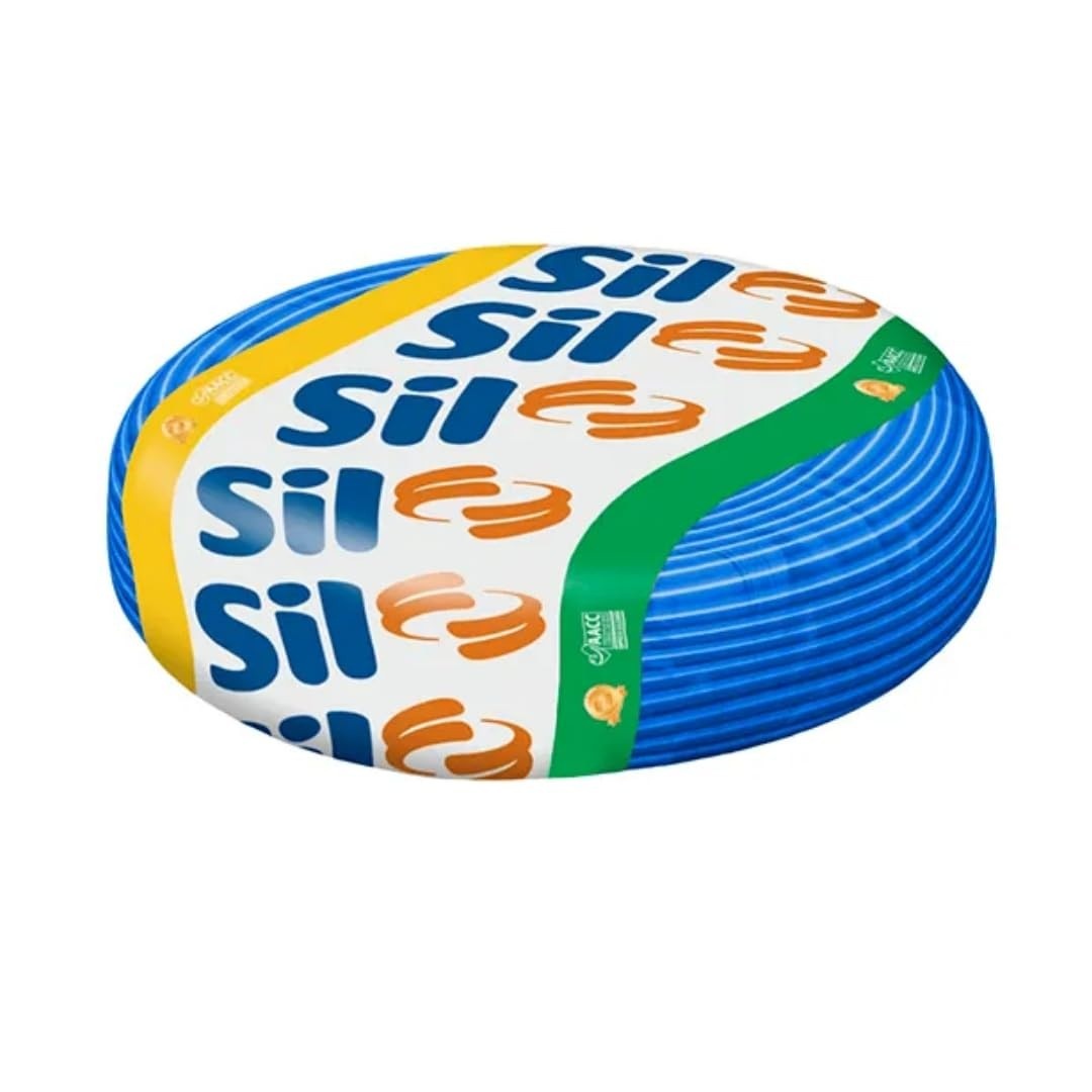 Cabo FlexSil 750V 1,50mm² Azul - Segurança e Eficiência para suas Instalações Elétricas | Rolo 50m SIL