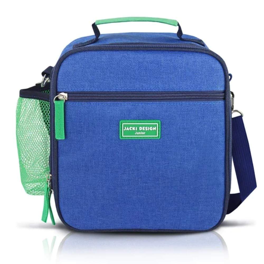 Lancheira Térmica Escola Marmita Júnior Azul - Ideal para Crianças e Passeios
