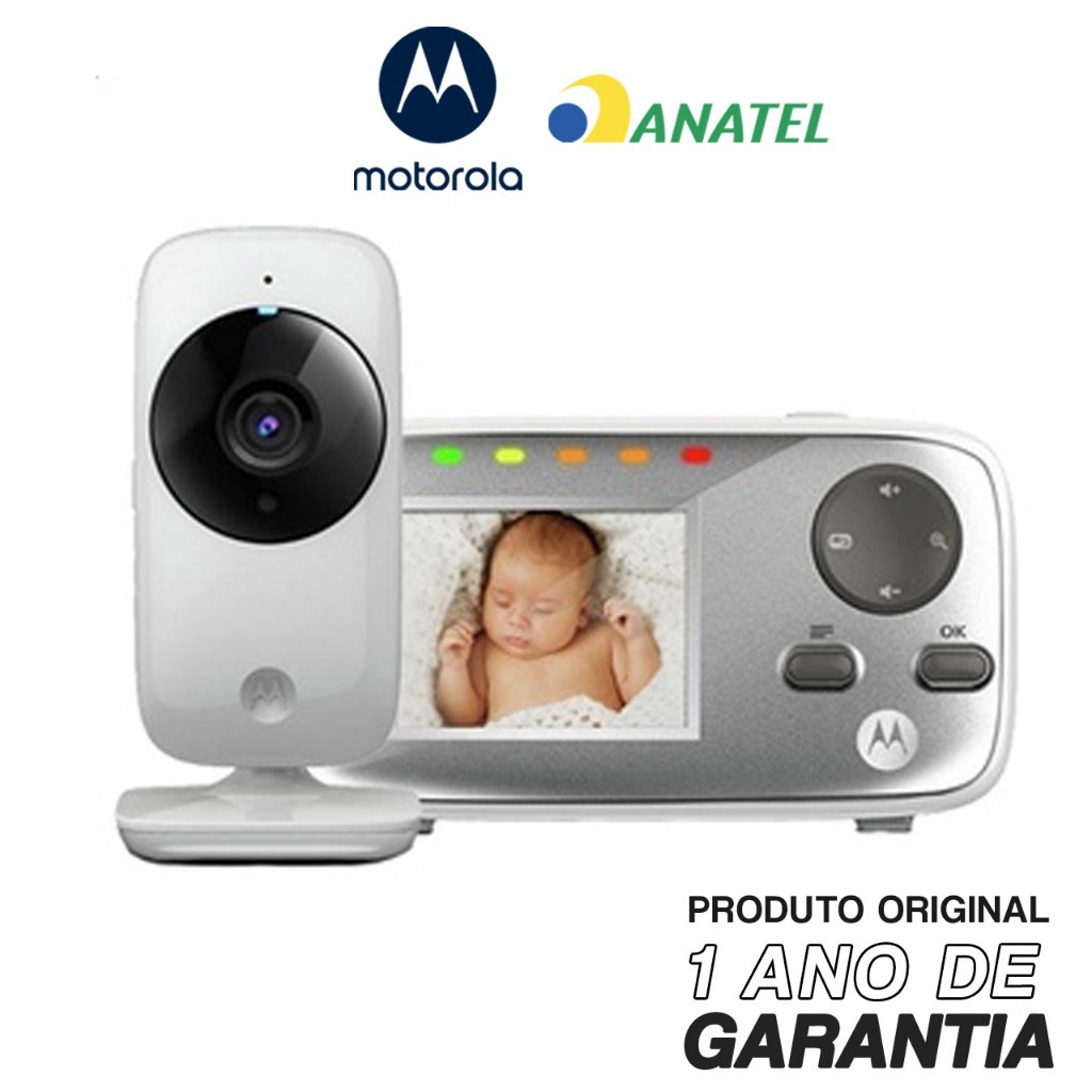 Babá Eletrônica Motorola VM482: Tranquilidade Total!