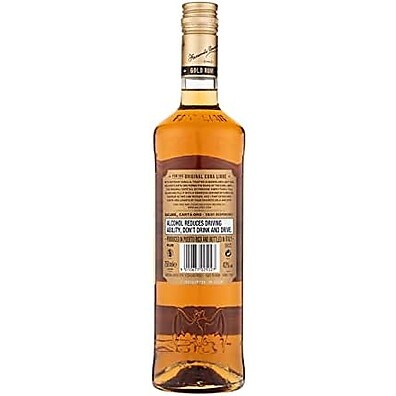 Rum Bacardi Carta Oro: Sabor Dourado Premium 980ml