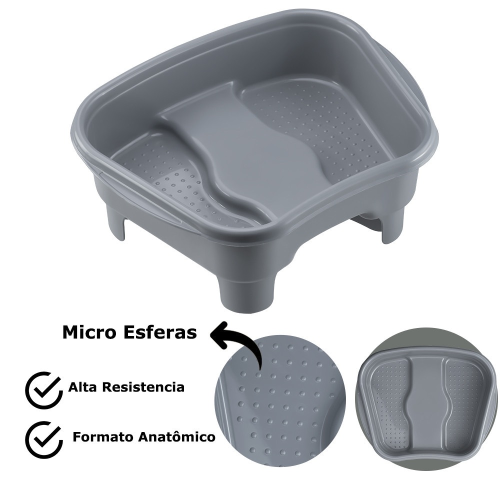 Bacia Pedicure Dompel: Relaxamento Profissional!