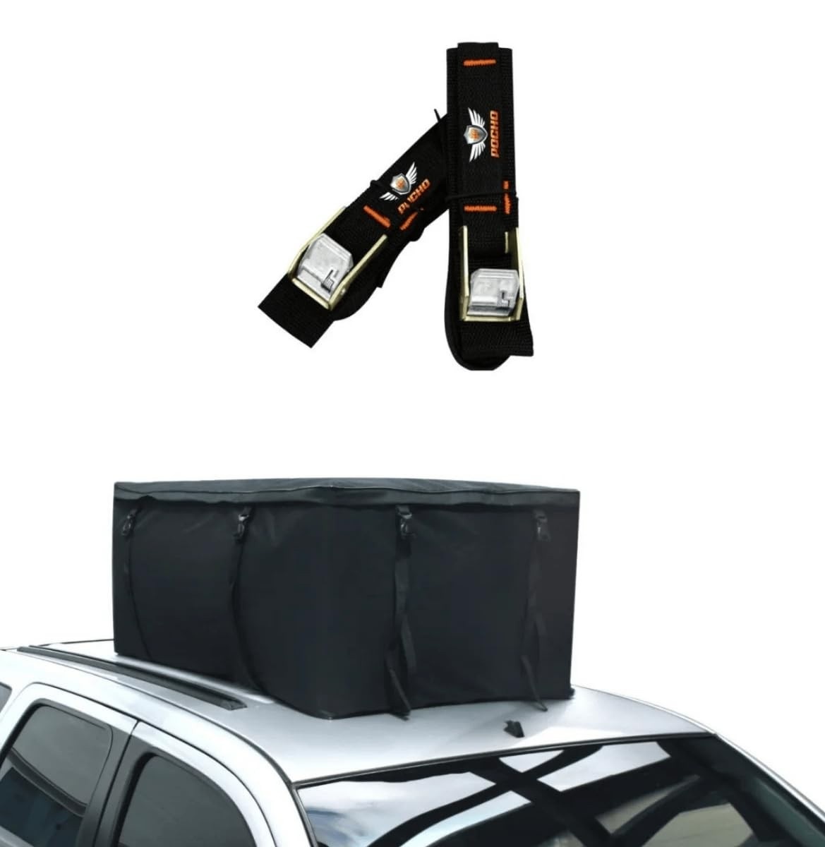 Kit Bagageiro Dobrável Maori Extreme + Cinta de Amarração: Aventura e Segurança para Sua Viagem