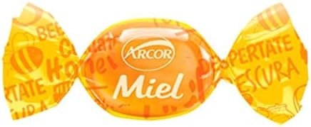 Bala Recheada Mel 600g