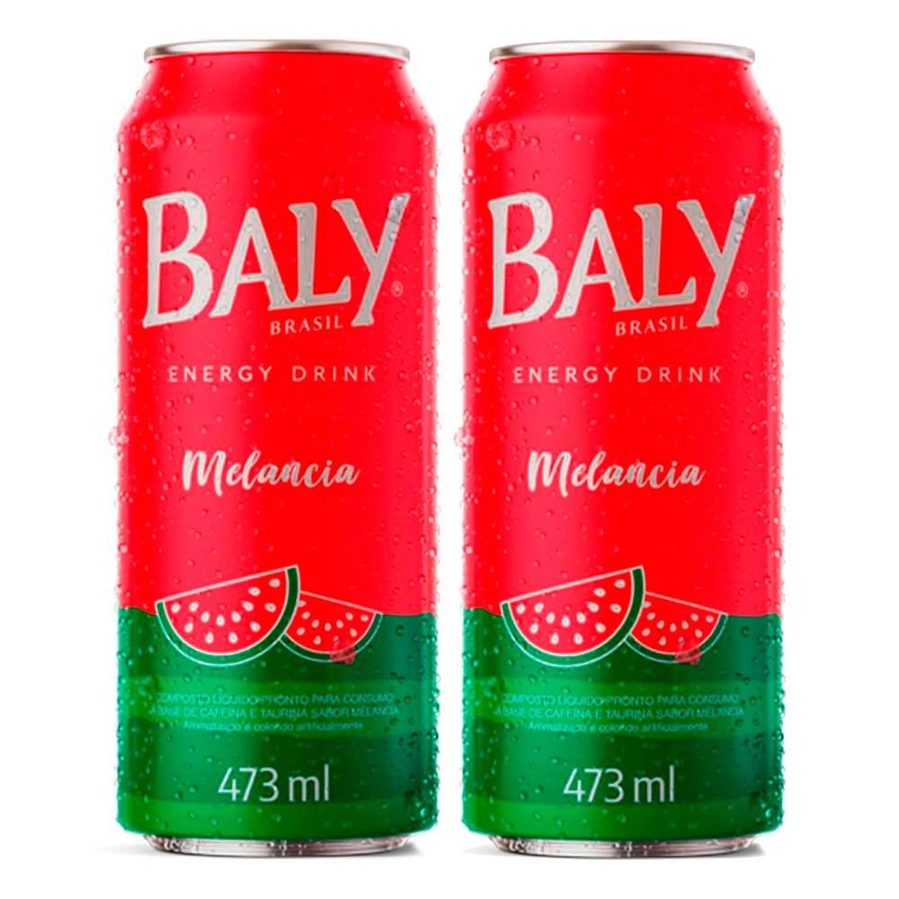 Baly Melancia: Kit 2 Energéticos 473ml