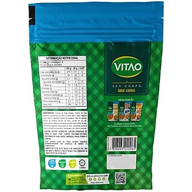 Vitao Cookies Zero Banana: Sabor Saudável 120g
